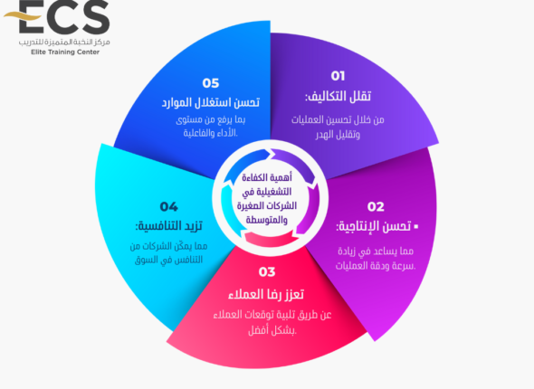 5 Points Circle Process Diagram Infographic Graph (2)